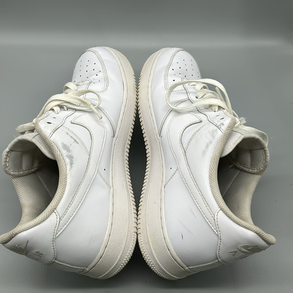 Air Force One Low Top White/White Size 14 - Picture 5 of 9